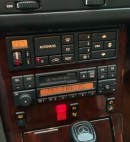 Cassette Player in Old Mercedes SL-Class Will Give You 90's Nostalgia
