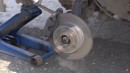 Cast Iron Skillet for Brake Disc
