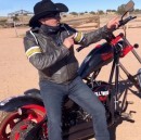 Paul Hollywood and his TV-famous Big Dog Ridgeback Chopper Harley-Davidson