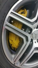 Ceramic Brakes on Mercedes G63 AMG