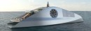 Cetacean catamaran concept is sleek, clean, and deeply rooted in Italy's past