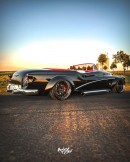 1953 Buick Convertible Lead Sled Bagged Widebody rendering by adry53customs