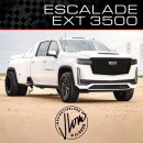 Cadillac Escalade EXT 3500 Dually rendering by jlord8