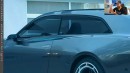 Dodge Charger Daytona SRT Concept Shooting Brake Magnum revival rendering by TheSketchMonkey