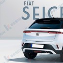 Fiat 600 Seicento EV revival rendering by KDesign AG