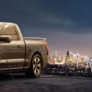 2022 Ford F-150 Lightning single cab powers up entire city in render by wb.artist20 on Instagram