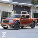 2022 Ford Maverick render as Bronco Sport, F-150, F-150 Lightning, Raptor by kdesignag on Instagram