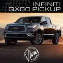 Infiniti QX80 Luxury Pickup Truck rendering by jlord8