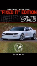 Chevy Camaro IROC-Z Monte Carlo rendering by jlord8