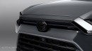 Toyota Grand Highlander Black Edition rendering by AutoYa