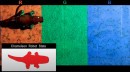 Chameleon robot changes colors in real-time