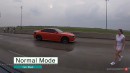 Dodge Charger 392 drag and roll races with Infiniti Q50 Red Sport on Sam CarLegion