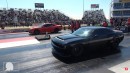 Dodge Charger Hellcat vs Demon, Challenger, Camaro by ImportRace