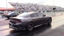 Dodge Charger R/T Scat Pack with fully built 426 and ProCharger supercharger drag racing on DRACS
