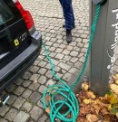 Volvo owner wanted badly to fuel his car with a rope but cops fined him