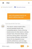 ChatGPT-powered customer support at Chevrolet dealership