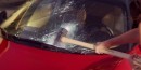 Cheated Girlfriend Smashes Ferrari 458 with a Hammer in Forgiato Ad