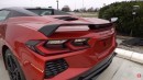 2021 C8 Chevrolet Corvette Silver Flare and Red Mist HTC walkaround