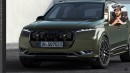 Audi Q9 and Q9 e-tron rendering by TheSketchMonkey