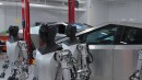 Tesla Bot video shows Cybertruck's round steering wheel