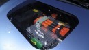 Chery Arrizo 3 EV exposed electric motor