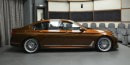 Chestnut Bronze Alpina B7 Bi-Turbo Has Matching Brown Interior