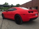 Chevrolet Camaro Matte Red Wrap by Restyle It
