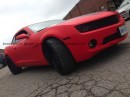 Chevrolet Camaro Matte Red Wrap by Restyle It
