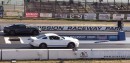 Chevrolet Camaro ZL1 Drag Races Ford Mustang Shelby GT500