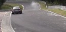 Chevrolet Camaro ZL1 and Skoda Octavia RS Nurburgring crash