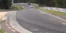 Chevrolet Camaro ZL1 and Skoda Octavia RS Nurburgring crash