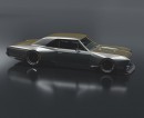 Chevrolet Chevelle SS "Wide Boy" rendering