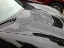 Chevrolet Corvette Stingray Vandalised with Paint Stripper