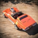 Chevrolet Corvette "Wide-Ray" rendering