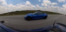Chevrolet Corvette Z06 races Whipple Mustang GT