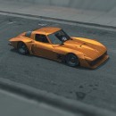 Chevrolet "Cyber Corvette" rendering