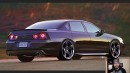 2024 Chevrolet Impala SS rendering by The Sketch Monkey
