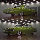 Chevrolet Nova SS "The Hulk" rendering