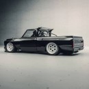 Widebody Chevy C10 "Black Box" rendering