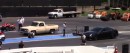 Chevy C10 Sleeper Drag Races Cadillac CTS-V