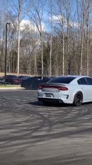 Chevrolet Camaro hits Dodge Charger