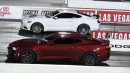 Chevrolet Camaro ZL1 takes on Ford Mustang GT over a quarter mile