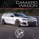 Chevy Camaro ZL1 Wagon rendering by jlord8