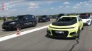 Chevrolet Camaro ZL1 vs. BMW X3 M Competition