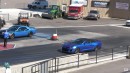 Chevy Camaro ZL1 Vs. Dodge Challenger SRT Hellcat drag races on Wheels