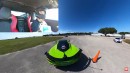 C5, C6, C8 Chevrolet Corvette and Ford Mustang Shelby GT500 Autocross POV on RearWheelDrive
