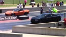 Chevy Corvette C6 Grand Sport Drags Challenger Hellcat, Charger 392, V8 BMW on DRACS