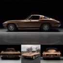 1964 Chevrolet Corvette Ballistic Beige restomod SEMA 2020