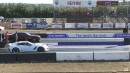 Chevy Corvette drag races Mopars on Wheels