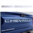 3D Chevrolet Letters with U.S. Flag design on Amazon
